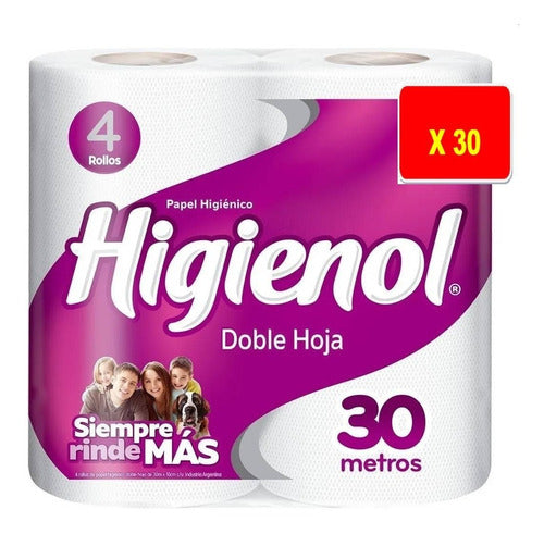 Papel Higiénico Higienol Doble Hoja X 3 Bolsones 3