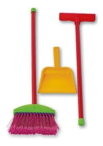 Duravit Cleaning Set: Broom, Floor Squeegee, and Dustpan 1