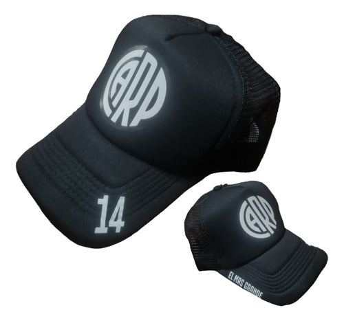 DMS Trucker Cap C. A. River Plate Adult Model 4 0