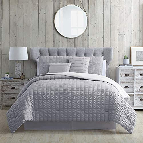 Amrapur Overseas Kallan 5-Piece Seersucker Comforter Set 1