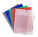 A5 Folder with 3 Flaps and Translucent PVC Elastic Band 0