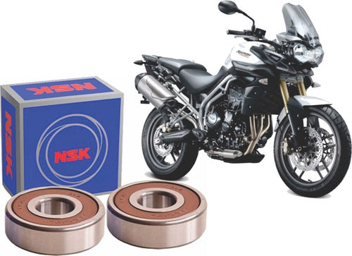 Kit Rolamento Roda Dianteira Triumph Tiger 800 0