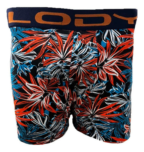 Lody Men Printed Cotton Boxer Shorts for Men 5