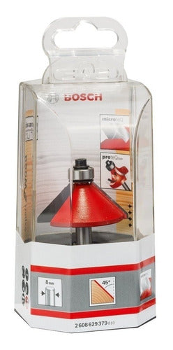 Fresa Para Biselar Rodamie 44x18.5 Eje 8mm Bosch Expert 9379 0