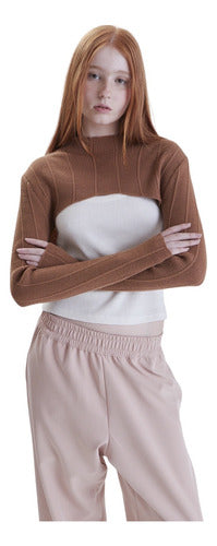 Maria Cher - Short Sleeve Sweater Uli for Women 10