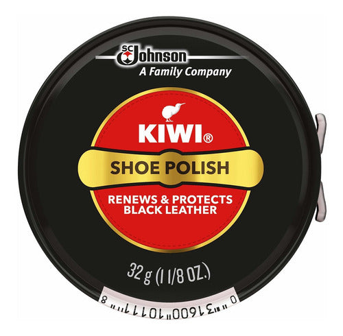 Kiwi Black Shoe Paste Polish 1-1 / 8 Onzas, Pequeño 0