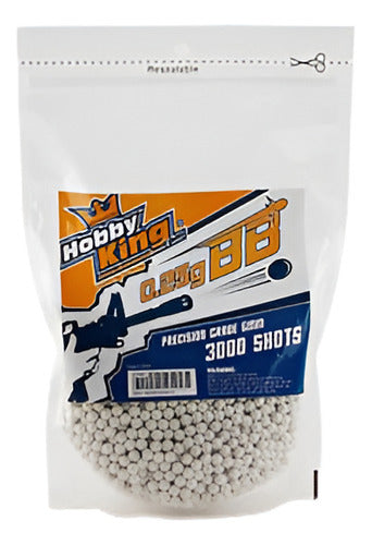 Hobbyking RC 0.25g Precision Grade 6mm BB 3000rds Bag 0