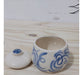 Hand-Painted Artisanal Glazed Ceramic Sugar Bowl 1