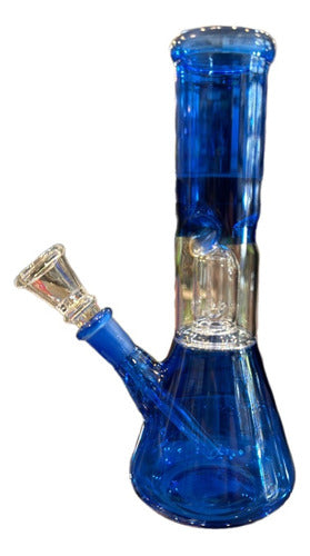 Danes 20cm Pirex Water Pipe with Ice Catcher 0