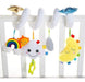 Ebrima Baby Pram Cuna Actividad Espiral Peluches, Colgantes 1