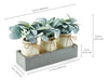 Elements Ear Lamb Pot Bath, Farm, Vegetation Table 3