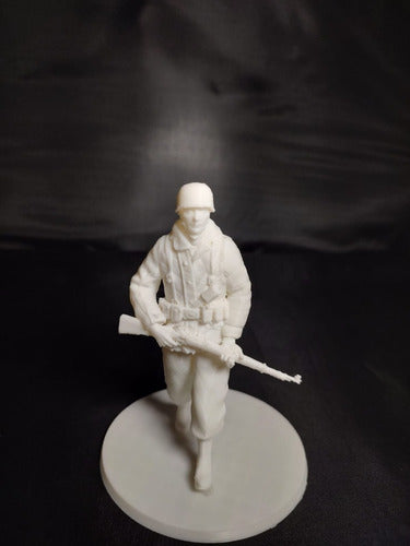 German Paratroopers Mod1 Scale 1/16, (12cm) White 1