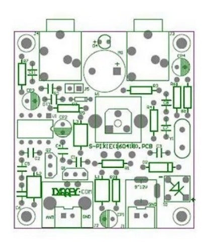 S-PIXIE CW QRP Shortwave Radio Transceiver 7.023MHz 4