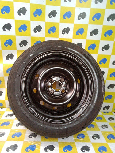 Estepe Fiat Idea C Pneu Dunlop Aro 15 195 55r15 0