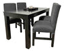 Dining Set Fixed Table + 4 Reinforced Lacquered Chairs 1