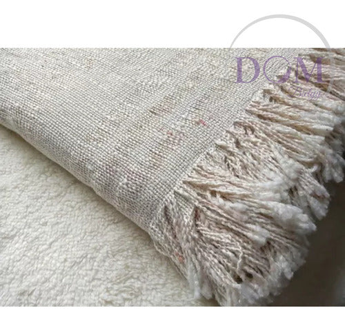 Dombielyy Rustic Summer Blanket in Natural Color, 2 1/2 Plaza 2