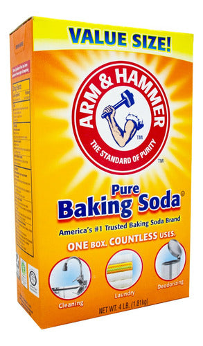 Arm & Hammer Bicarbonato De Sodio Para Limpieza Grande X6 3c 3