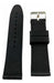 22mm Black Silicone Watch Band for Luminx Tomi Festin Watches 3