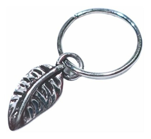 Arbol Divine Special Order Silver Feather Piercing 0