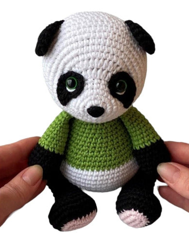 Panda Bear Amigurumi Knitting Pattern 0