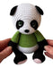 Panda Bear Amigurumi Knitting Pattern 0