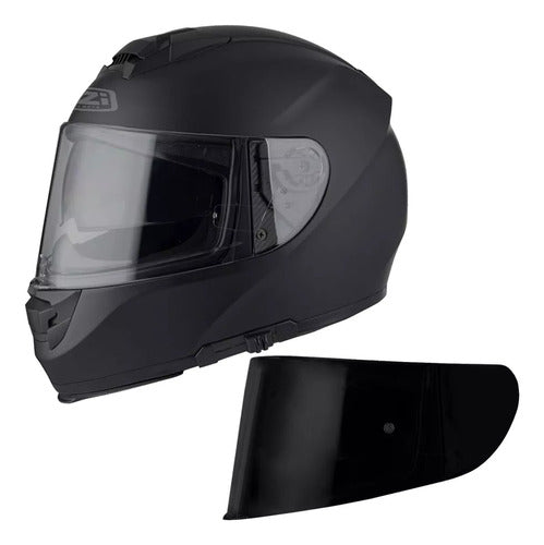 NZI Eurus 2 Triple Visor Motorcycle Helmet Combo - Devotobikes 1