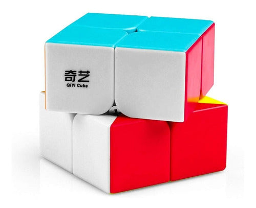 Qiyi Qidi 2x2 Original Rubik's Cube + Moyu Base + Lubricant 2