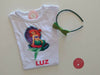 Customized Little Mermaid T-shirt + Headband - All Sizes 2