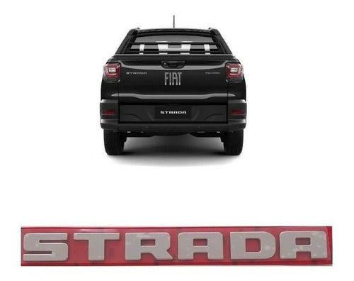 Emblema Insignia Fiat Strada Cromado 0