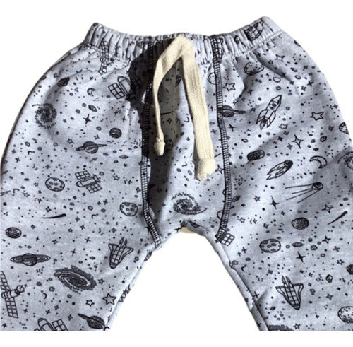 Uccellini Galaxy Print Unisex Kids Jogging Lot 2