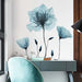 M ACHOOSE Blue Flower Wall Decals 2