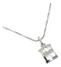 925 Silver Initial Letter Necklace 2