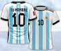 Customized Argentina Shirt Personalized Name Number Of Choice 3