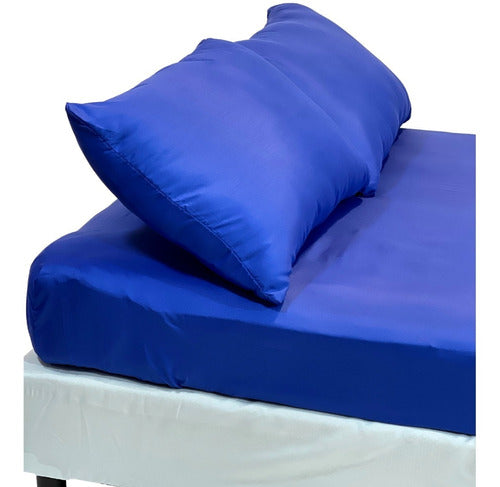 Adjustable Bed Sheet for 2 1/2 Plazas Bed 190x240 cm - Smooth Color 16