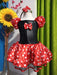 JARA BETINA Excellent Red/Black Minnie Costume - Girls from 1 Year 6