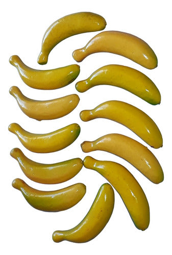 Bananas Artificiales Medianas 30 Unidades 0