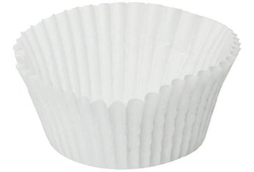 Tamaño Estandar White Cupcake Paperbaking Cupcup Liners Pa 0