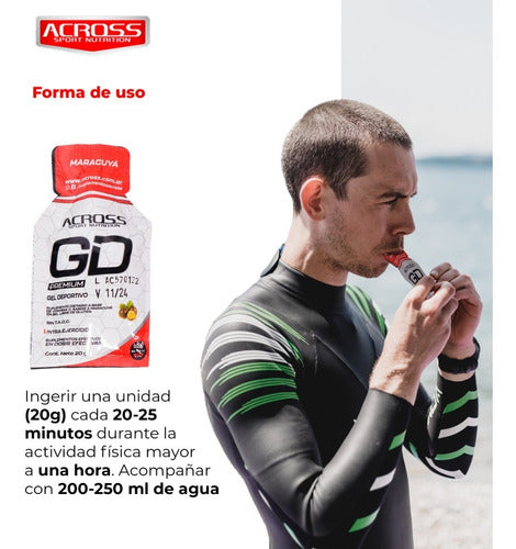 Across Pack Geles Deportivos Energeticos Suplemento 1