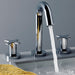 FV Alerce109/D7 Bathroom Faucet Dual Handle Shower Set 3