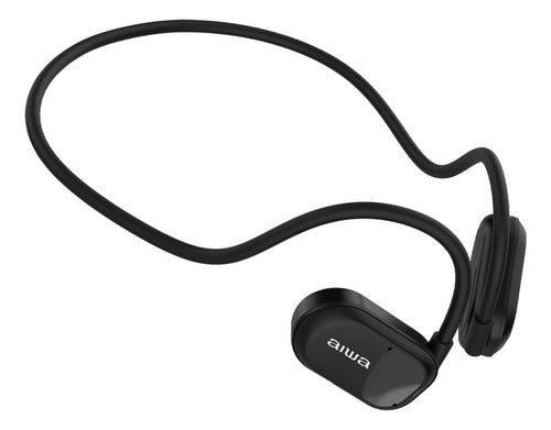 Auriculares Aiwa Conducción De Aire Color Negro 1