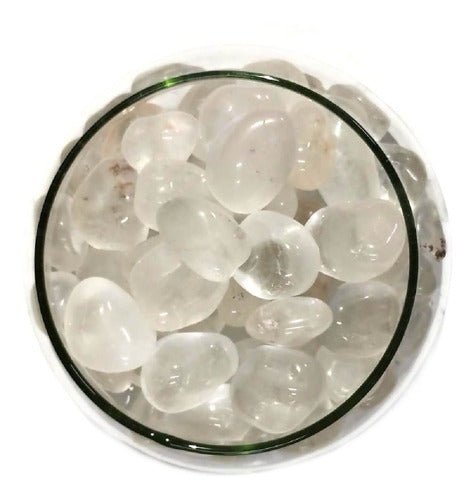 Premium 100 Grams Rolled Quartz Crystal Stone by Arcana Caeli 0