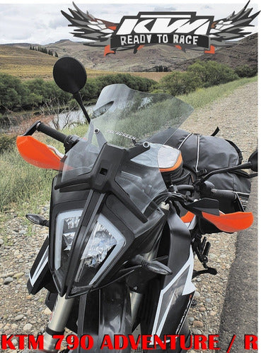 Parabrisas Moto Ktm 790 Adventure / R Formato Elevado 16 Cm 0