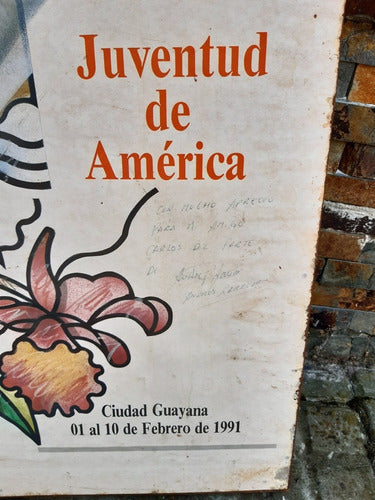 Cuadro Publicidad Campeonato Sudamericano 1991 Juventudes De 1