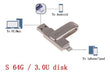 64GB 3 in 1 OTG Flash USB Thumb Drive USB 3.0 5