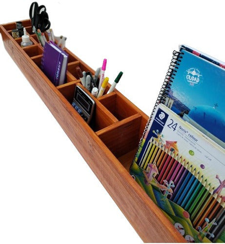 Family Wood Organizer Desktop, Pen Holder, Pencil Holder 3