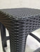 Rattan-Look Stackable Plastic Stool - Set of 14 5