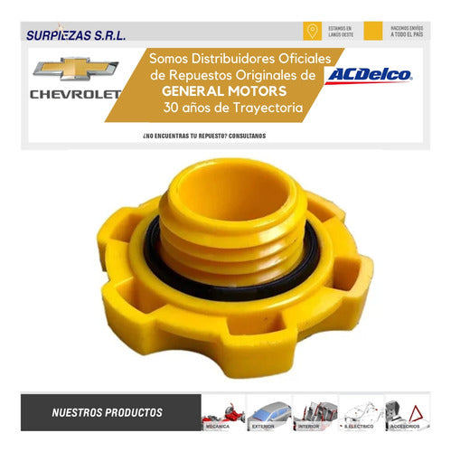 Tapa Llenado Aceite S/10 12/ Chevrolet 3c Original 1