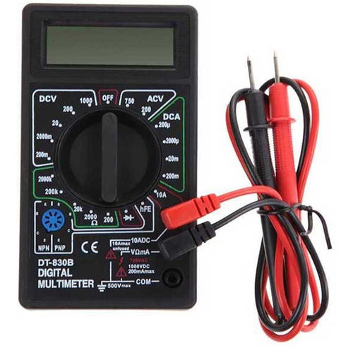 Digital Multimeter DT-830 Tester with Cables 2