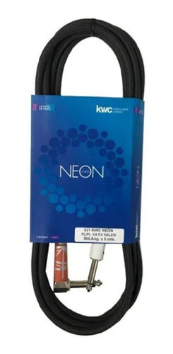 KWC Cable Plug-plug 90° Neon 526 Eddie Van Halen 6mts 0