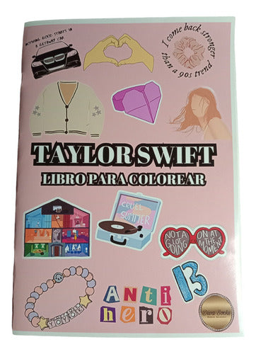 Libro Para Colorear Taylor Swift 0